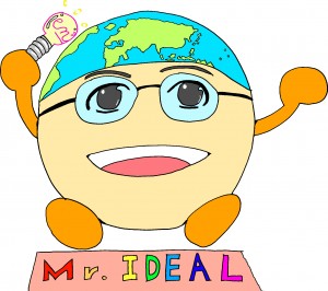 IDEALイメージキャラクター”Mr. IDEAL”登場