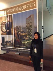 Me, at the UNHQ